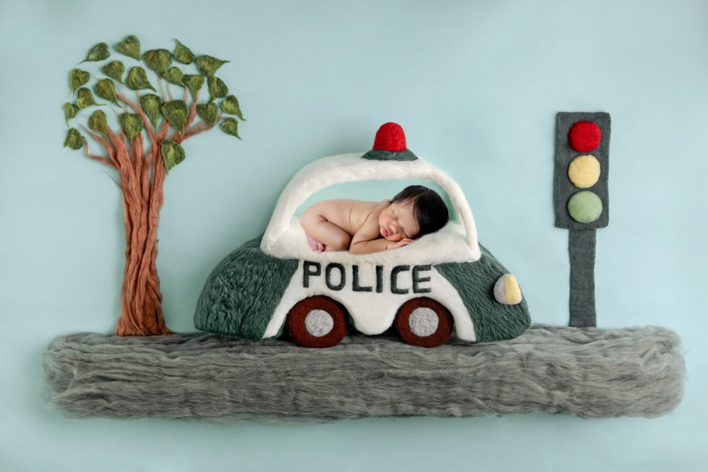 newborn police car