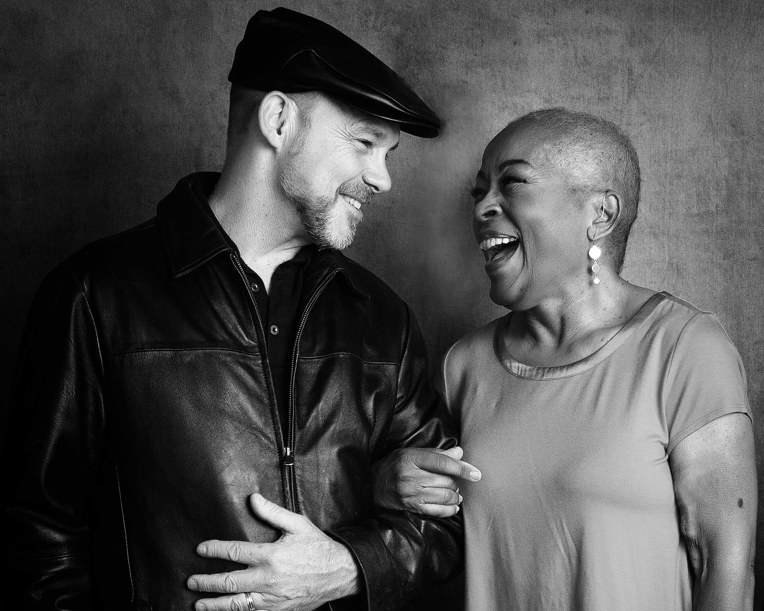 GY7A6658-EditBW smiling and laughing couple