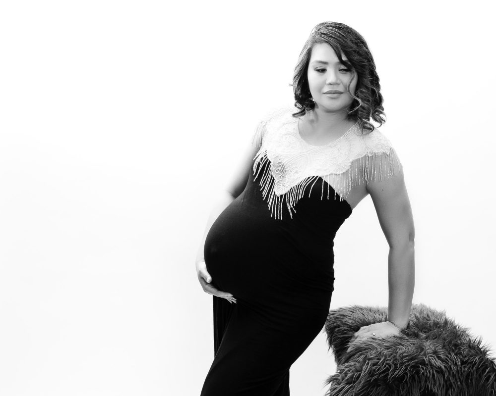 Maternity photography gowns
