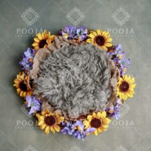 Gray with Sunflowers