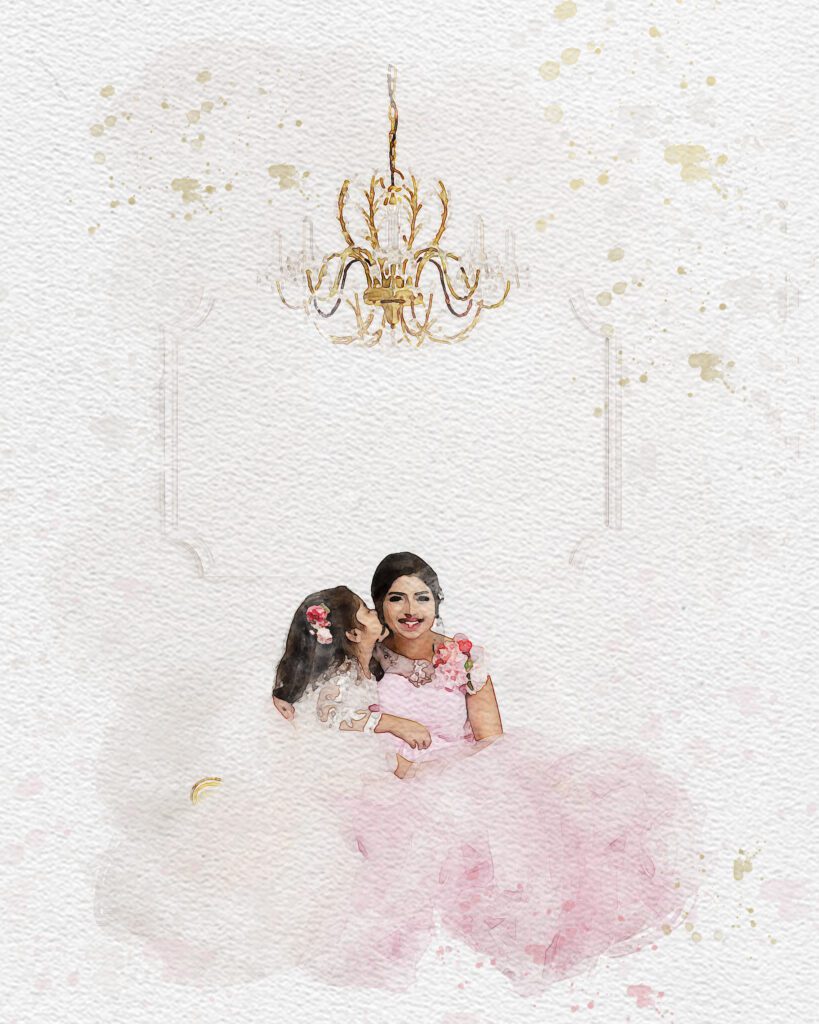 Mother daughter photoshoot