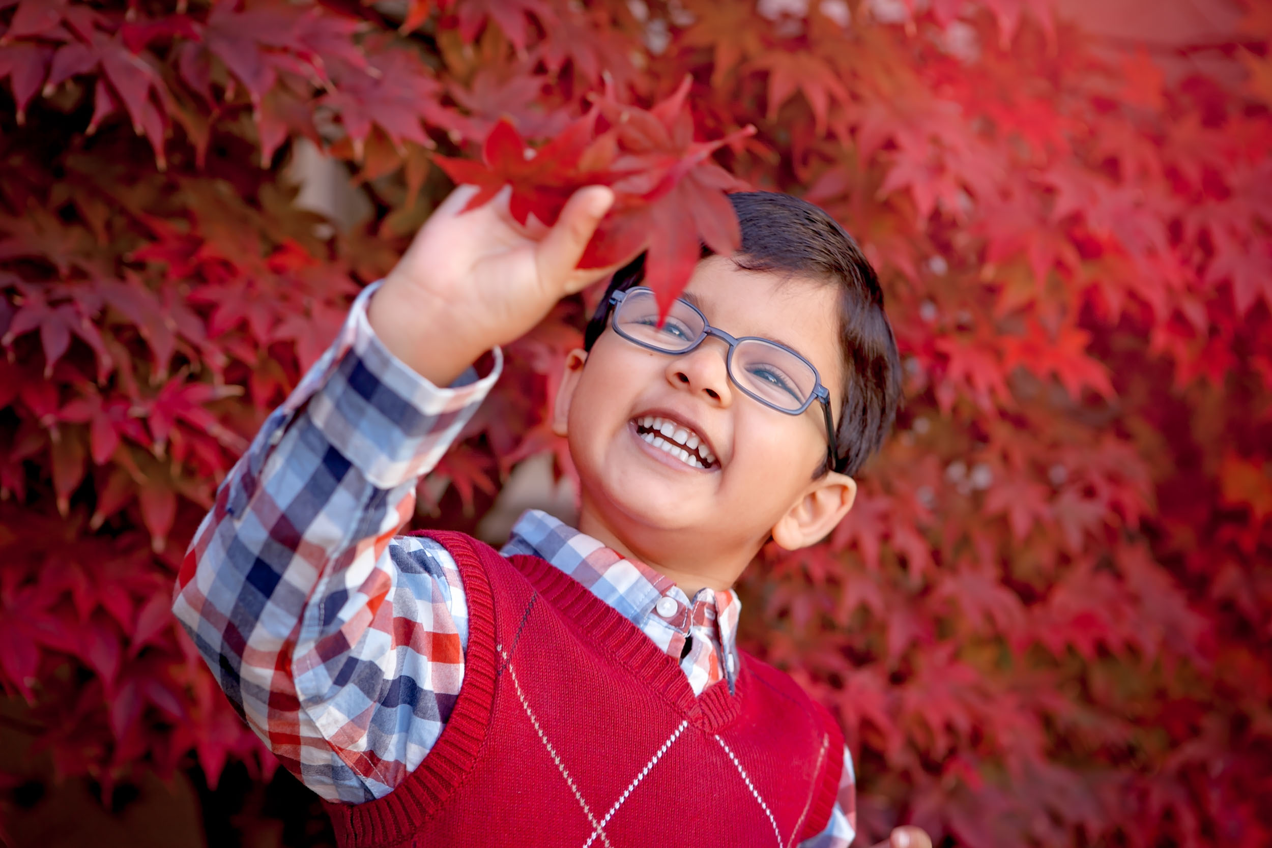 kid smiling