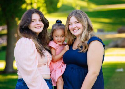 women with kid