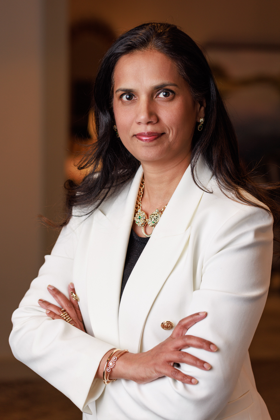 on-location headshot of a CMO for bass medical group