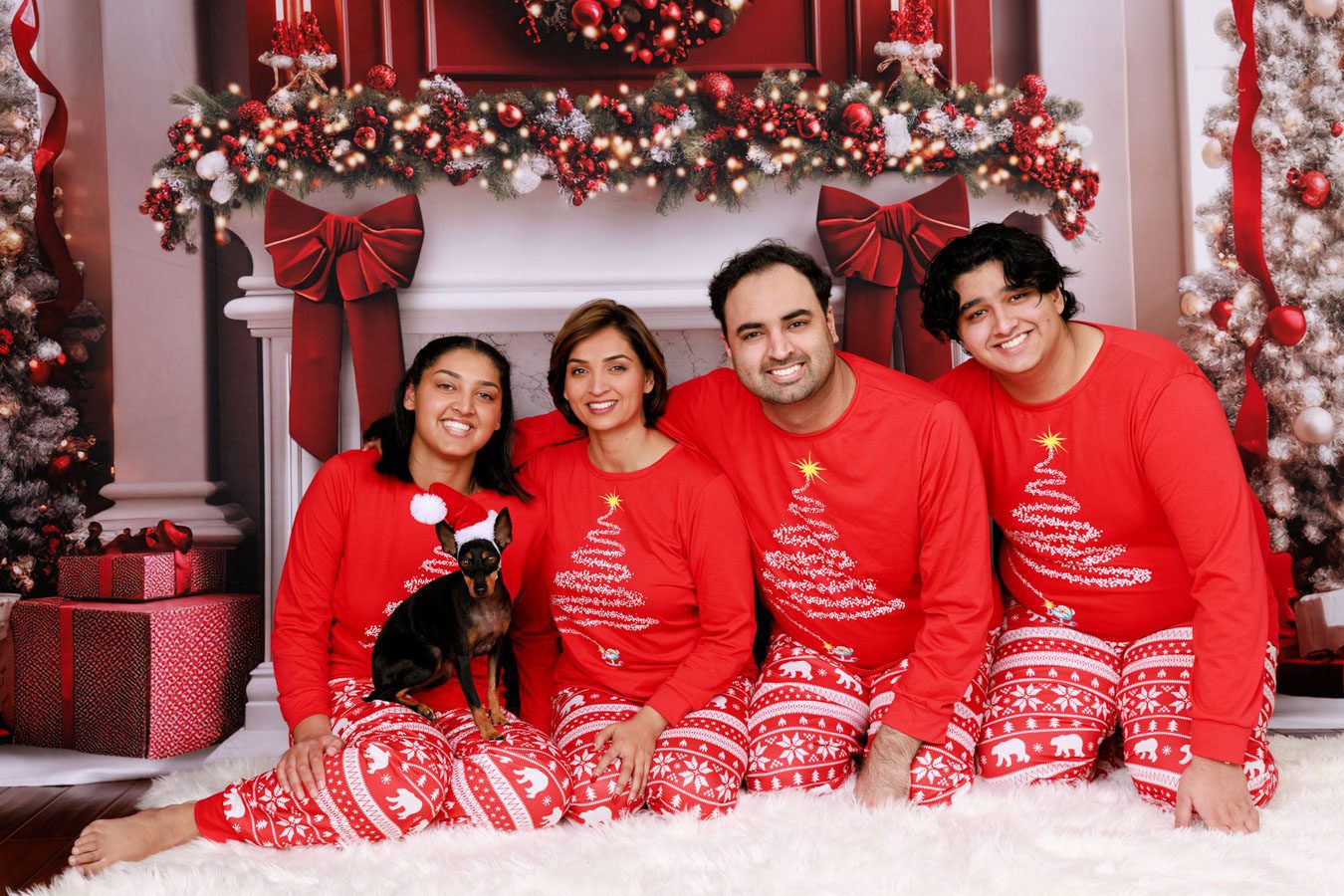 Luxury Christmas Photo Studio Sessions In Bay Area