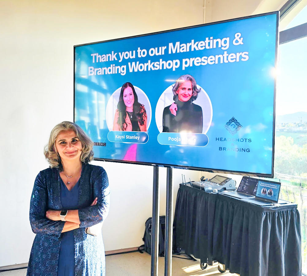 Pooja Photography featured speaker San Ramon Chamber of Commerce